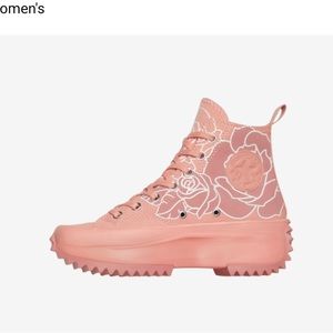 Converse Run Star Hike Platform High Top Pink Quartz. size 8.5 women